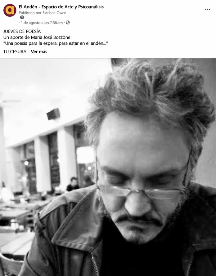 Jueves de Poesía en El Andén Jueves de Poesía en El Andén