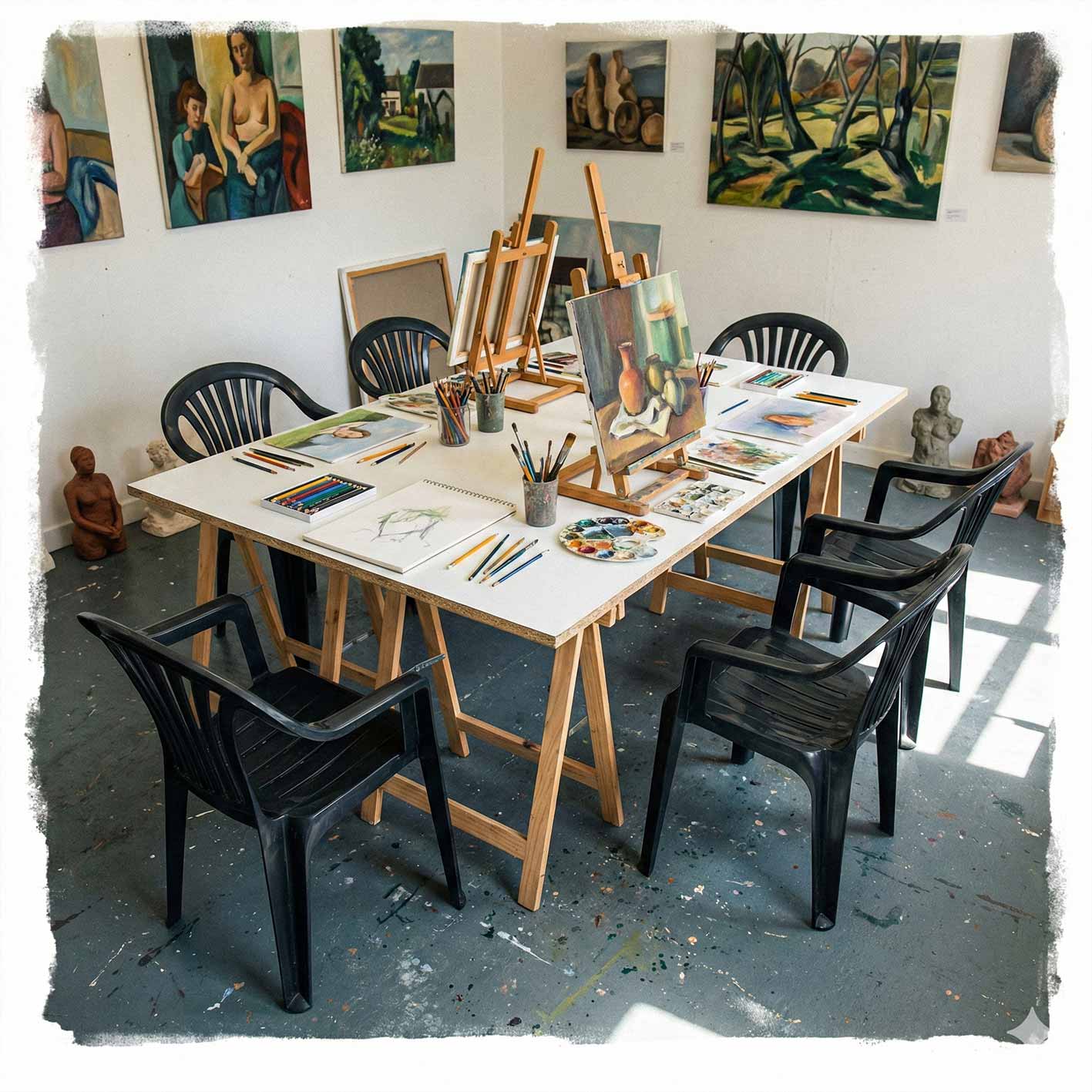 Taller de Dibujo y Pintura en Tortuguitas