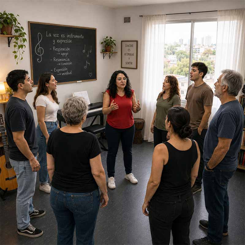 Taller de Canto en Tortuguitas