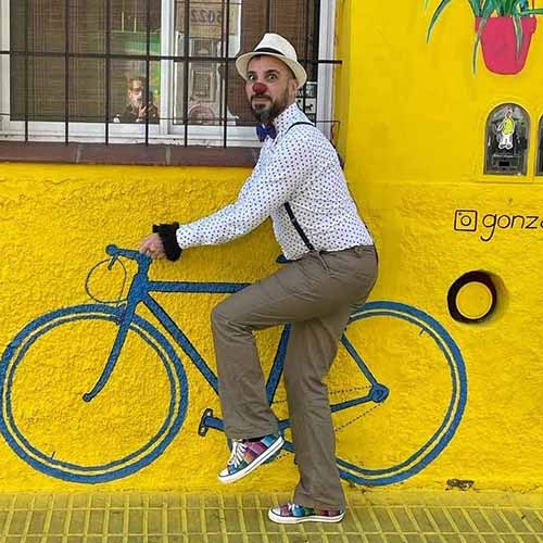 Diego Masullo, Facilitador del Taller de Clown