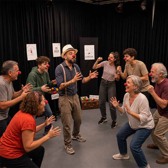 Dinámica del Taller de Clown